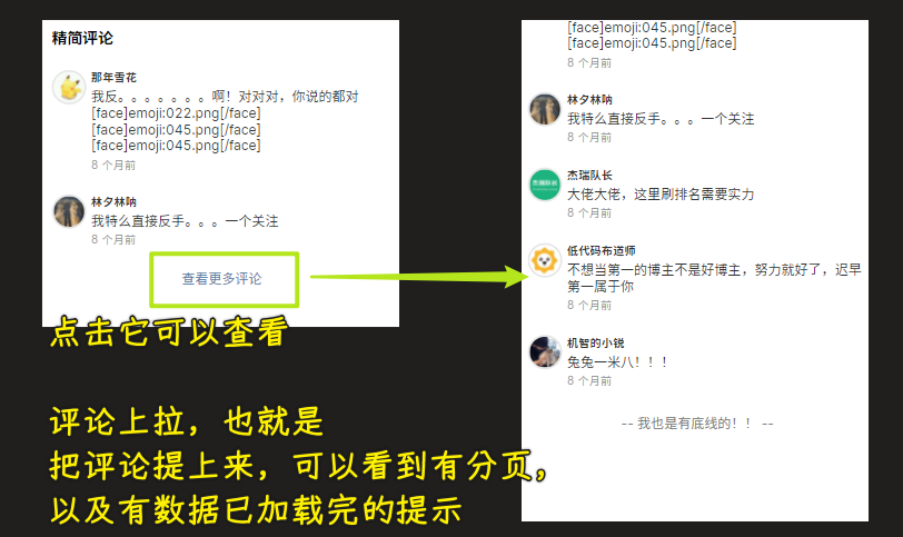 精简评论