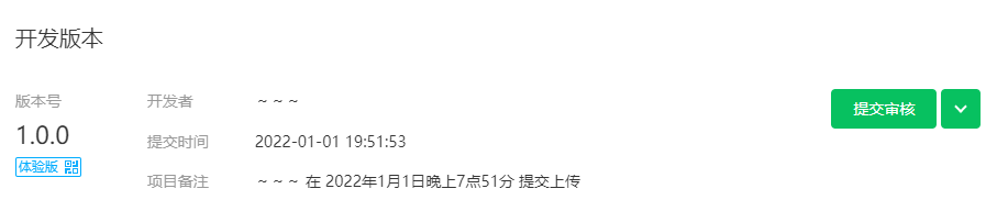 体验版