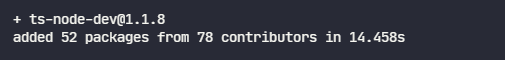 ts-node-dev