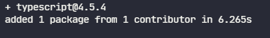 typescript