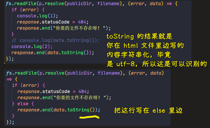 响应结束
