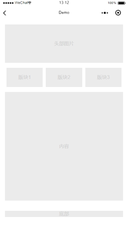 子部件示意图