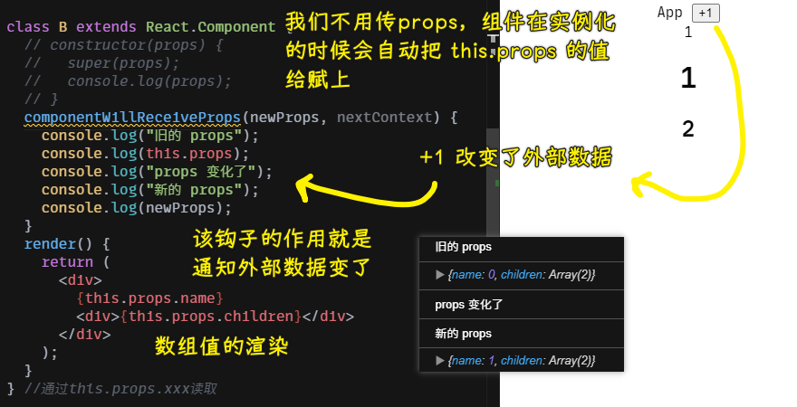componentWillReceiveProps