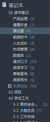 笔记目录