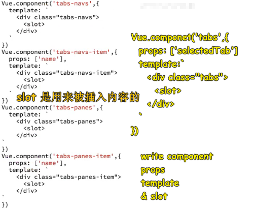 组件雏形
