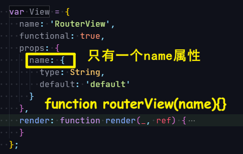 router-view