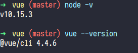 node 版本 vs vue-cli 版本