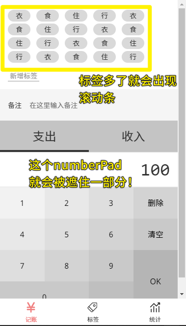 tag 多了